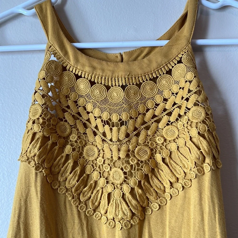 Mustard Tank Top - Picture 2 of 5